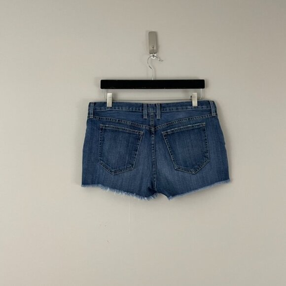 Current/Elliott The Boyfriend Denim Shorts in Love Destroy Size 29 - Picture 2 of 5